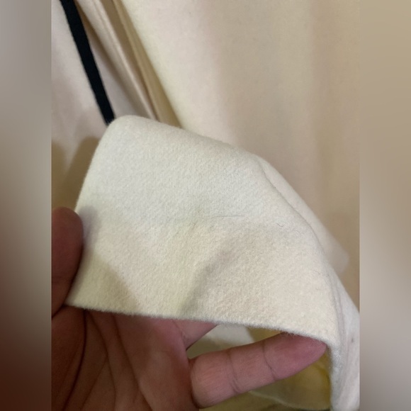 VTG Alorna Women's Wool Cape Coat O/S Neutral RARE Poncho Cocktail Party - Picture 12 of 16